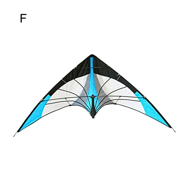Trayknick Kite Colorful Large Sound 1.2M Triangle Stunt Kite for Playing