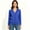 (Solid)Blue, variant on Women's V-Neck Button Down Long Sleeve Knit Cardigan, Lightweight Soft Layering Front Sweaters,Size S-2XL