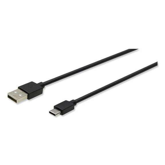 Innovera Usb To Usb C Cable, 10 Ft, Black
