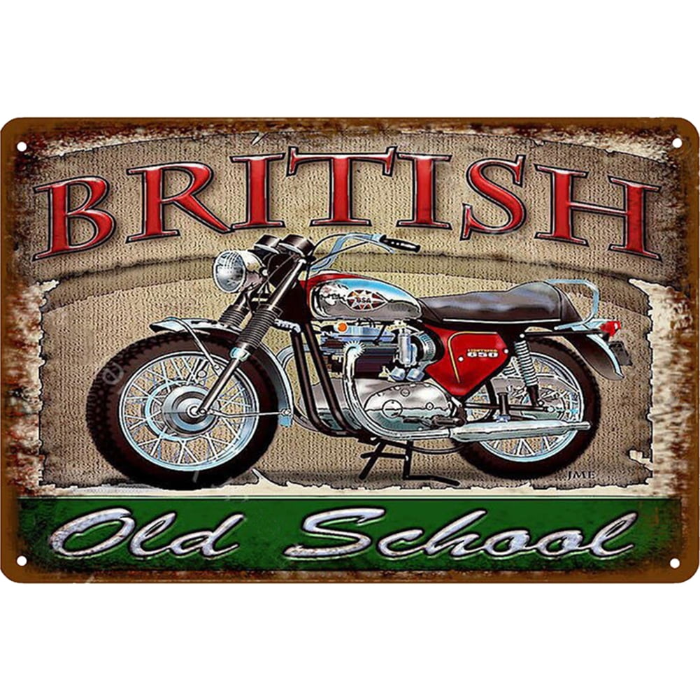 norton motor cycle sign Metal Plaque vintage retro Pub Bar novelty gift 