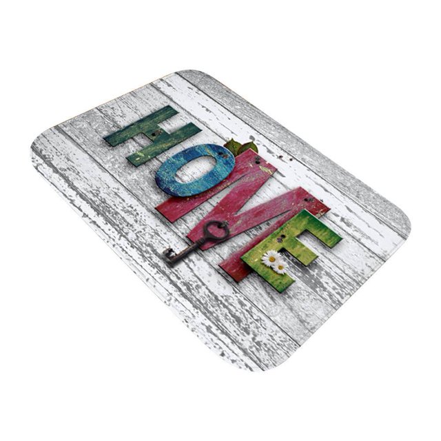 3D Printed Thickened Flannel Area Rug Non Slip Backing Soft Floor Mat Home Decorative Pad B1 15.75X23.62 inches