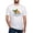 White, variant on - Alabama Orange Beach T Shirt - Fitted T-Shirt, Vintage Fit Soft Cotton Tee