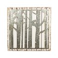 thumbnail image 1 of Forêt Découpée en Métal sur Lattes Art Mural, 1 of 3