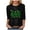 Black, variant on St Patricks Day Shirt Women Lucky Irish Shamrock Paddy's Day Clothes Top (Dark Gray, S)