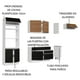 thumbnail image 3 of Cocina Integral Completa Modular Madesa Glamy 290cm BN 03, 3 of 5