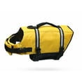 thumbnail image 1 of Ripstop Life Jackets For Dogs With Strong Buoyancy And Rescue Handle, Reflective-L Yellow, 1 of 7