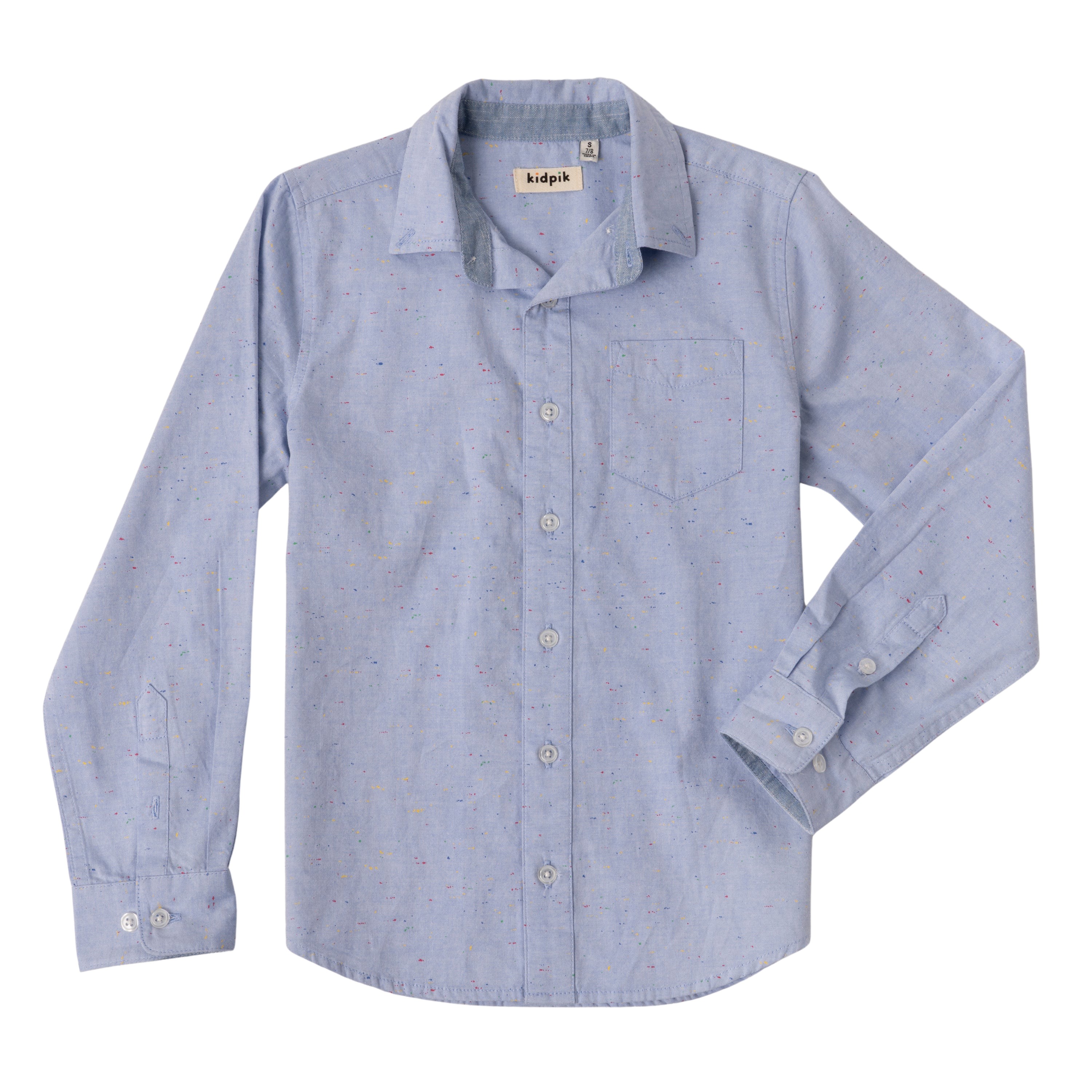 everyone dotted button shirt シャツ ロゴバッグ付 | unimac.az