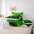 thumbnail image 5 of Erosebridal Game Gaming Bed in a Bag Twin Size,Green Gamepad Bed Set,Geometry Hexagon Bedding Twin Size For Teens,Ultra Soft Room Decoration Reversible,7 Pieces, 5 of 6