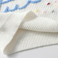 thumbnail image 6 of White Sweater Cardigan Toddler Toddler Girl Boy Sweater Crewneck Long Sleeve Sweatshirt Pullover Newborn Infant Fall Winter Clothes, 6 of 9