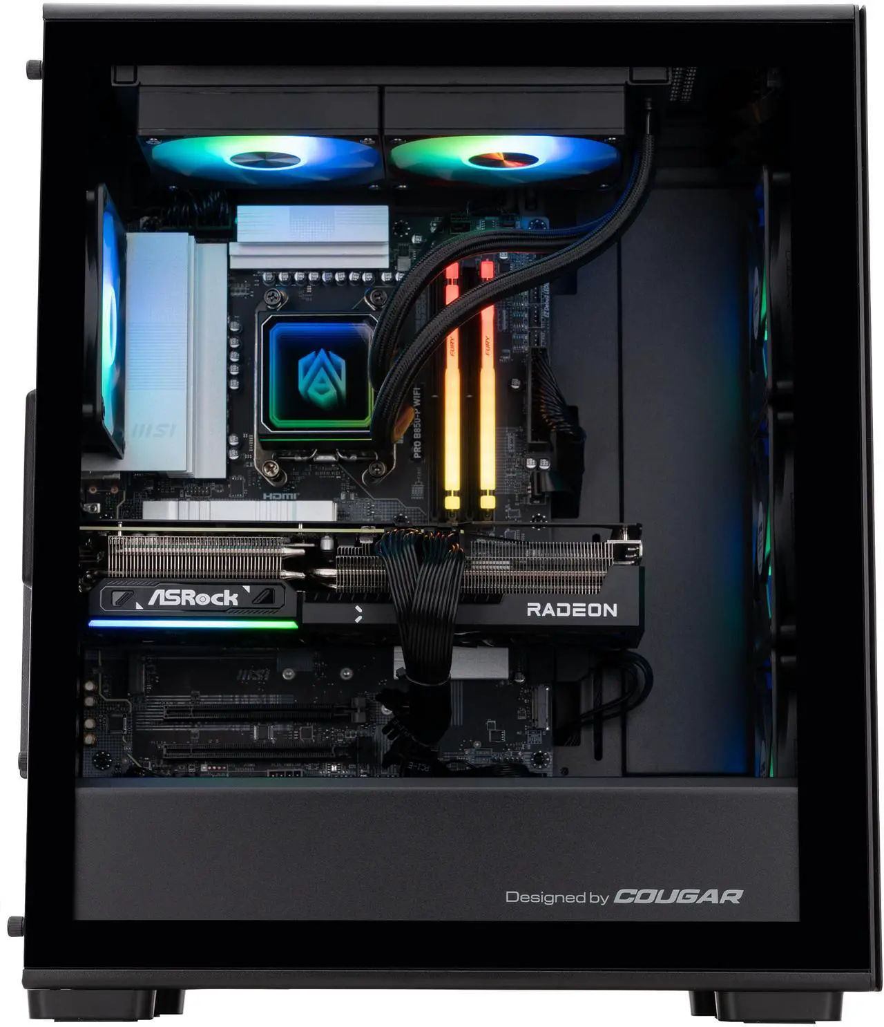 ABS Stratos Ruby Gaming PC - Windows 11 - AMD Ryzen 7 9800X3D - Radeon RX 9070 XT - 32GB DDR5 6400MHz - 1TB M.2 SSD