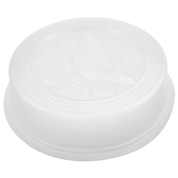 Hemobllo Creative Fish Shaped Cake Mold for Rice Cakes Jelly and Chocolate Made from PP Ideal for Home Use White Color