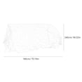 thumbnail image 2 of HEATSHAKING 1Pair White Football Playing Net for Training Practice Indoor and Backyard Use, 2 of 8