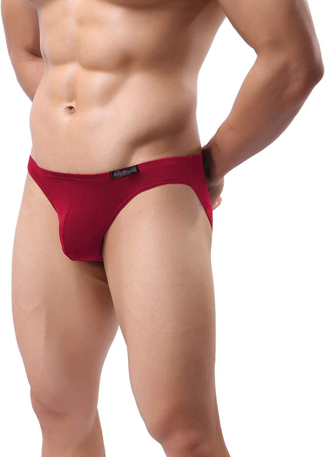 Avidlove Low Rise Briefs for Men Mens Underwear Bikini Briefs 4