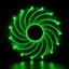thumbnail image 2 of 120Mm Led Neon Green Computer Pc Case Cooling Fan Sleeve Bearing Cooler Vetroo, 2 of 4
