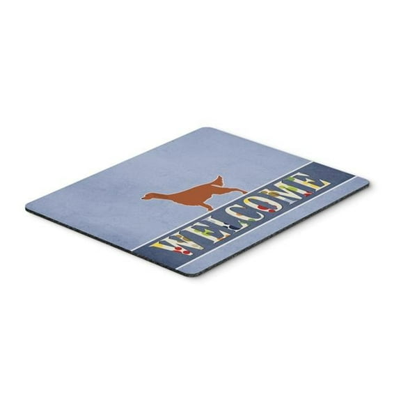 Irish Setter Welcome Mouse Pad, Hot Pad or Trivet