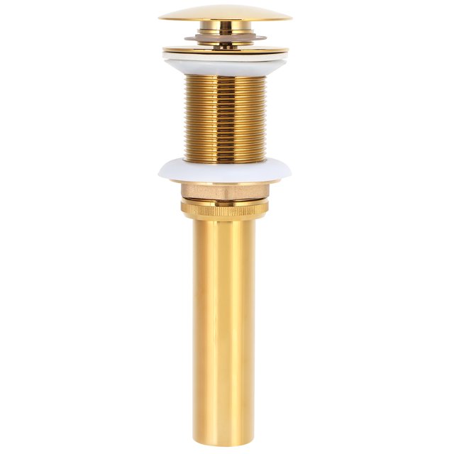 Drain Filter, Drain Stopper, Polished Brass Finish Kitchen For Adult Without Hole