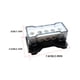 thumbnail image 4 of Kenally Amplificador de Audio para vehículos, bloques de distribución, estéreo profesional resistente al desgaste, distribuidor de tierra de seguros Vehículos, repuestos y accesorios Mis Kenally VI015781-01B, 4 of 6