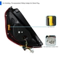 thumbnail image 5 of Spec-D Tuning LED Tail Lights w/ LED Tube Compatible with 2011-2013 Ford Fiesta Hatchback, Left + Right Pair Assembly, 5 of 8