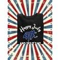 thumbnail image 3 of Yes It's My Birthday 4Th July Sweatshirt Women -Image by Shutterstock, Female x-Large, 3 of 7