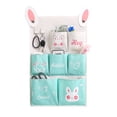 thumbnail image 1 of Sac de Rangement Suspendu en Coton et Lin pour la Maison, Étagère Murale, Organisateur de Rangement Suspendu pour Garde-Robe, Pochette de Porte, Organisateur de Cuisine, 1 of 10