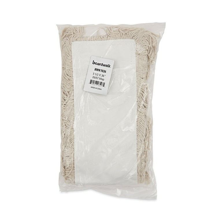 Mop Head, Dust, Cotton, 36 x 3, White Mop Head, Dust, Cotton, 36 x 3, White