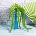 thumbnail image 5 of Artificial Plastic Grass Air Plants Fake Grass Faux Plants DIY Home Wall DecorationGreen, 5 of 8