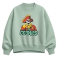 thumbnail image 2 of The Goonies - Sticker Pack - Women's Oversized Fleece Crew Sweatshirt, 2 of 4