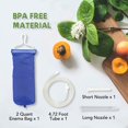 thumbnail image 2 of Kit de bolsa de enema, irrigador de enema de café para el hogar, kit de enema de viaje para hombres y mujeres, limpieza de colon, 2 litros, 2 of 5