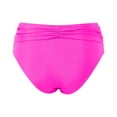 thumbnail image 4 of Dresfit Women's High Waisted Bikini Bottoms - Sexy Minimal Coverage Swim Briefs Hot Pink XL, 4 of 5