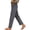 Gray, variant on Womens Pants Cotton Comfy Casual Lounge Pants Drawstring Athletic Work Pants with Pockets - Green/M