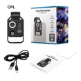 thumbnail image 2 of maskred Digital Microscope Lens With LED Light Wide Compatibility High-definition Photos 3. Lightweight Black+CPL, 2 of 6