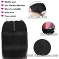 thumbnail image 3 of MY-LADY 100% Unprocessed Virgin Human Hair Frontal Lace Closure 4*4cm 8"-16" Straight Body Wavy #Natural Black, 3 of 7