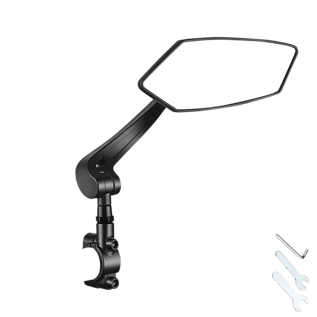 C Right Side Rearview Mirror 360 Degree Rotation Adjustment For Bicycles Electric Vehicles Motorcycles With Easy Installation And Adjustable Angle For Enhanced Visibility And Secure Cyclin