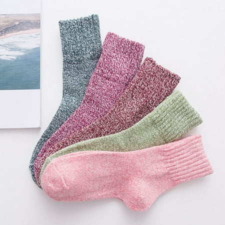 

Beechoice Fuzzy Cozy Socks Women Fluffy Plush Crew Slipper Sock For Girls Warm for Winter