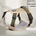 thumbnail image 2 of Adjustable Harness Dog Reflective Safety Training Walking Chest Vest Leads Collar For French Bulldog Pets Dogs Accessories ShopWise Round, 2 of 10