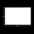 thumbnail image 1 of Mantel desechable de plástico grueso rectangular impermeable que libera aceite mantel restaurante barbacoa langosta mantel individual 100 piezas, 1 of 1