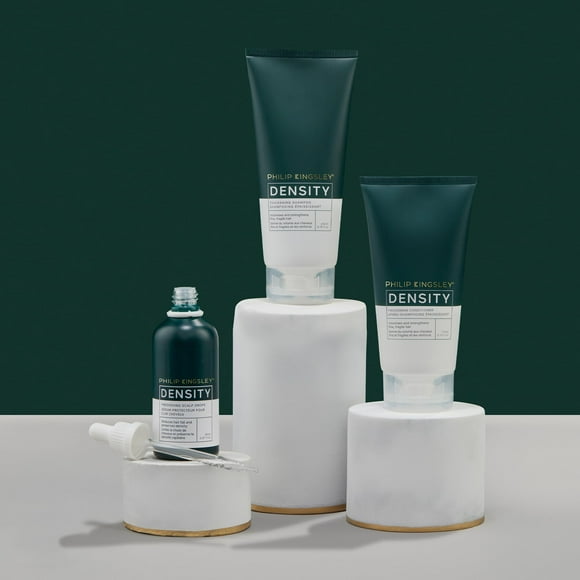 Philip Kingsley Hair Thickening Collection - Shampoo, Conditioner, and Scalp Serum for Fine, Fragile, and Thinning Hair - Volumizing and Strengthening