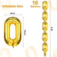 thumbnail image 2 of Chain Balloons Gejoy, lámina de 16 pulgadas, fiesta de hip hop de los 90 (24 unidades), 2 of 6