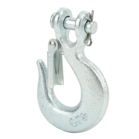 

Clevis Slip Hook G70 Forged Steel Lifting Hook 7800lbs Load Rustproof With For Towing Vehicle For Truck For Trailer