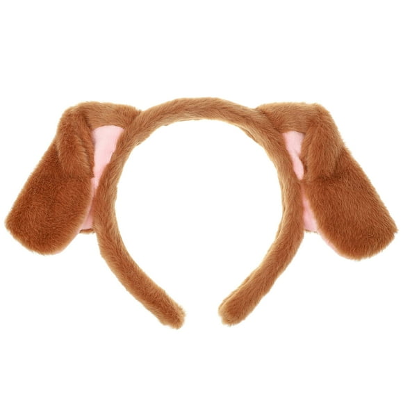 Diadema CHEU con orejas de perro marrones para disfraz de Halloween