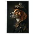 thumbnail image 2 of English Foxhound Wall Art Dog Canvas Paintting Wall Art Vintage Dog Poster Unframe Funny Pet Prints For Room Décor, 2 of 6