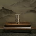 thumbnail image 4 of Antique Brass Incense Burner, Vintage Metal Incense Holder with "Hundred Blessings" Calligraphy, Decorative Censer for Sticks & Cones, Home Meditative Zen Decor, 2.4-inch, 4 of 5