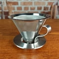 thumbnail image 3 of suyin Reusable 304 Stainless Steel Coffee Filter - Easy To Clean, 300 Mesh Filter, 3 of 8