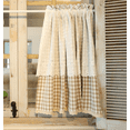 thumbnail image 1 of Short Panels Curtains, Rural Style Buffalo Check Gingham Curtains Cafe Polyester Cotton Tiers Rod Pocket Curtains Half Lambrequins ,115*65cm, 1 of 5