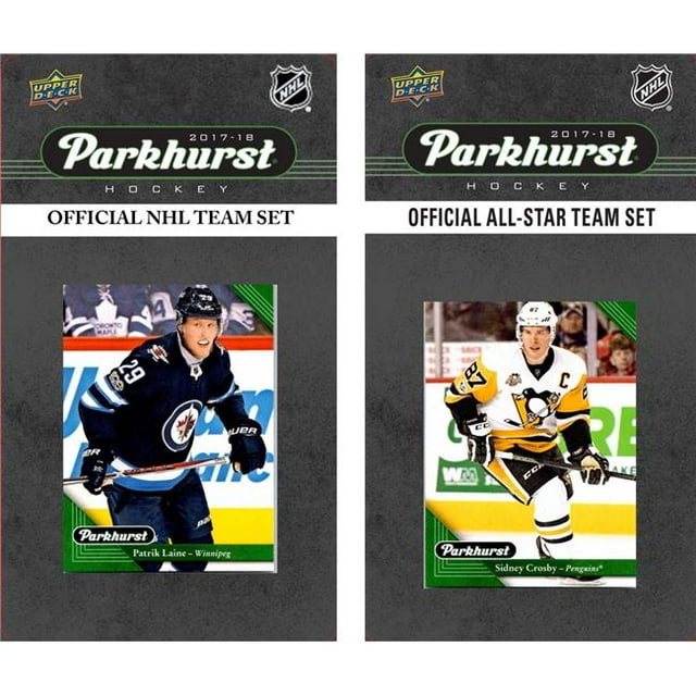 C & I Collectables 17WJETSTS NHL Winnipeg Jets 2017 Parkhurst Team Set & All-Star Set