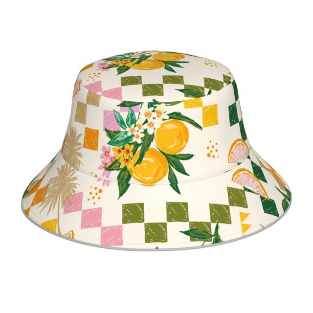 Balery Fruit Sombreros para el sol para hombre y mujer, sombrero de pescador con UPF 50+
