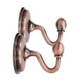 thumbnail image 2 of Metal European Curtain Hooks,Wall Tie-Back Hooks for Curtains & Coats,A19 Curtain Holdbacks, Wall-Mounted Tie Backs, European Curtain Hooks, Metal Hanger Holders, Set of 2 Wall Hooks(Rose Gold), 2 of 9