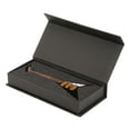 thumbnail image 2 of Miniature Electric Guitar, Wooden Simulated 7.3in Exquisite Black Mini Guitar Model With Storage Box For Musician For Home, 2 of 8