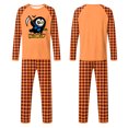 thumbnail image 4 of Halloween Family Pajamas Matching Set - 2 piece Halloween Print Long Sleeve Tops + Pants Outfit Sets,Home Wear Loungewear Sleepwear Jammies for XL Pjs, 4 of 4