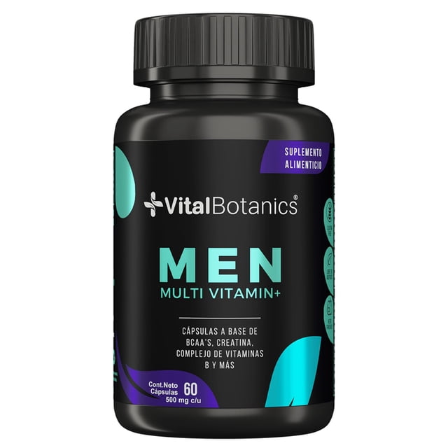 Multivitaminico hombre Vital Botanics 60 caps Vitamina C Vital Botanics MULTI_MEN_60